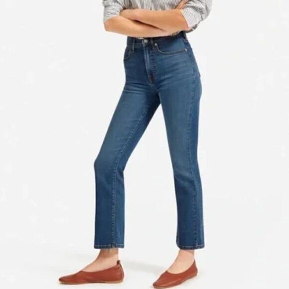 Everlane The Authentic Stretch Slim Bootcut Jean Size 24 - Picture 1 of 10